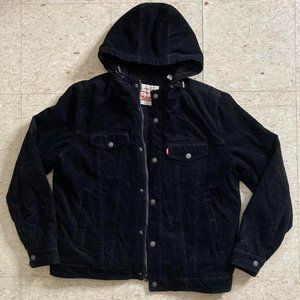 levis corduroy insulated coat tagged
